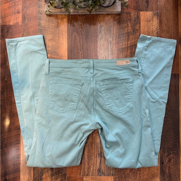 AG Adriano Goldschmied x Calypso St. Barth The Stilt Cigarette Jeans Size 26 - Picture 2 of 7